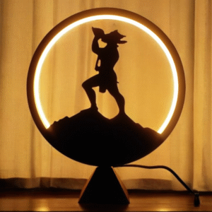 Bajrangbali LED Light Night Table Lamp